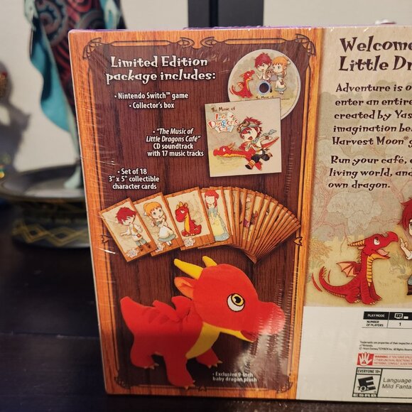 Little Dragons Cafe Limited Edition for Nintendo Switch SEALED - Picture 3 of 4